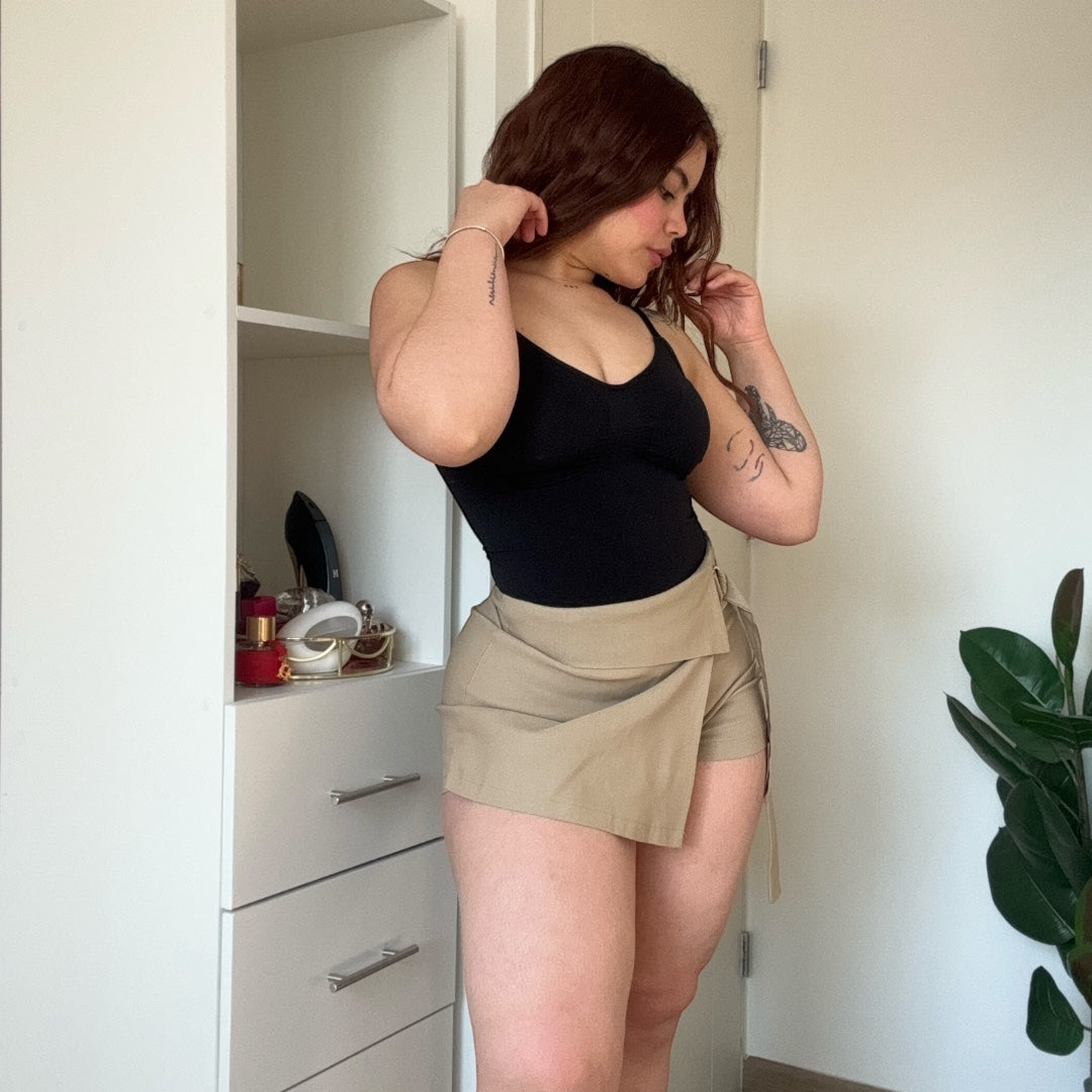 Falda shorts tela