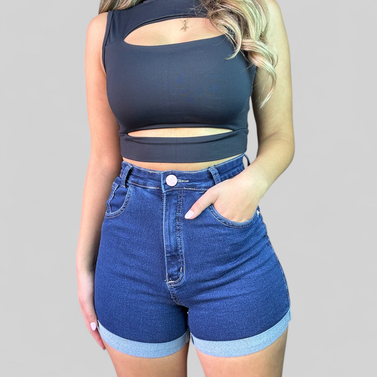 Shorts Caicó azul