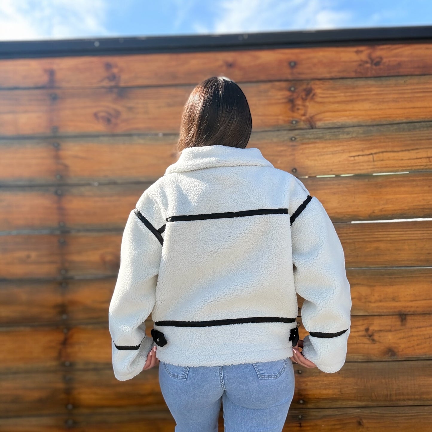 Chaqueta teddy chiporro