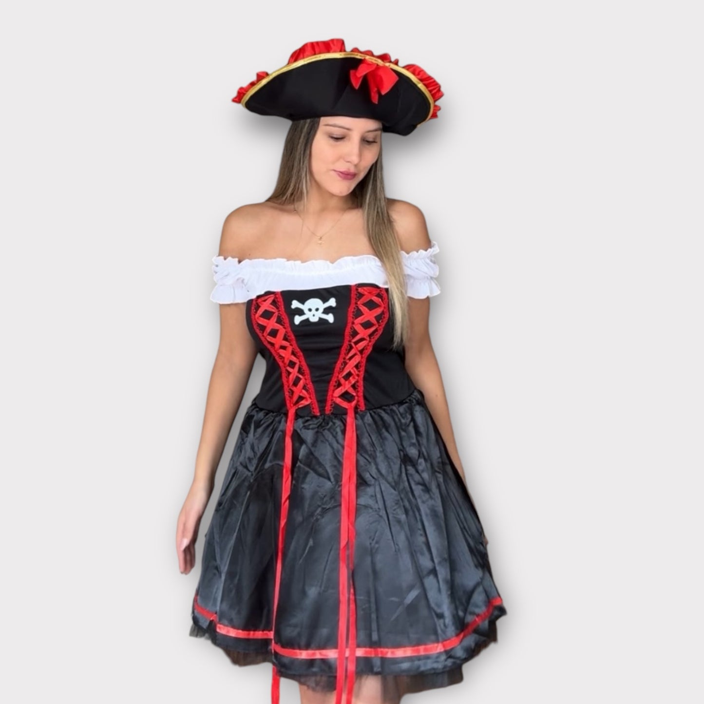 Disfraz pirata mujer