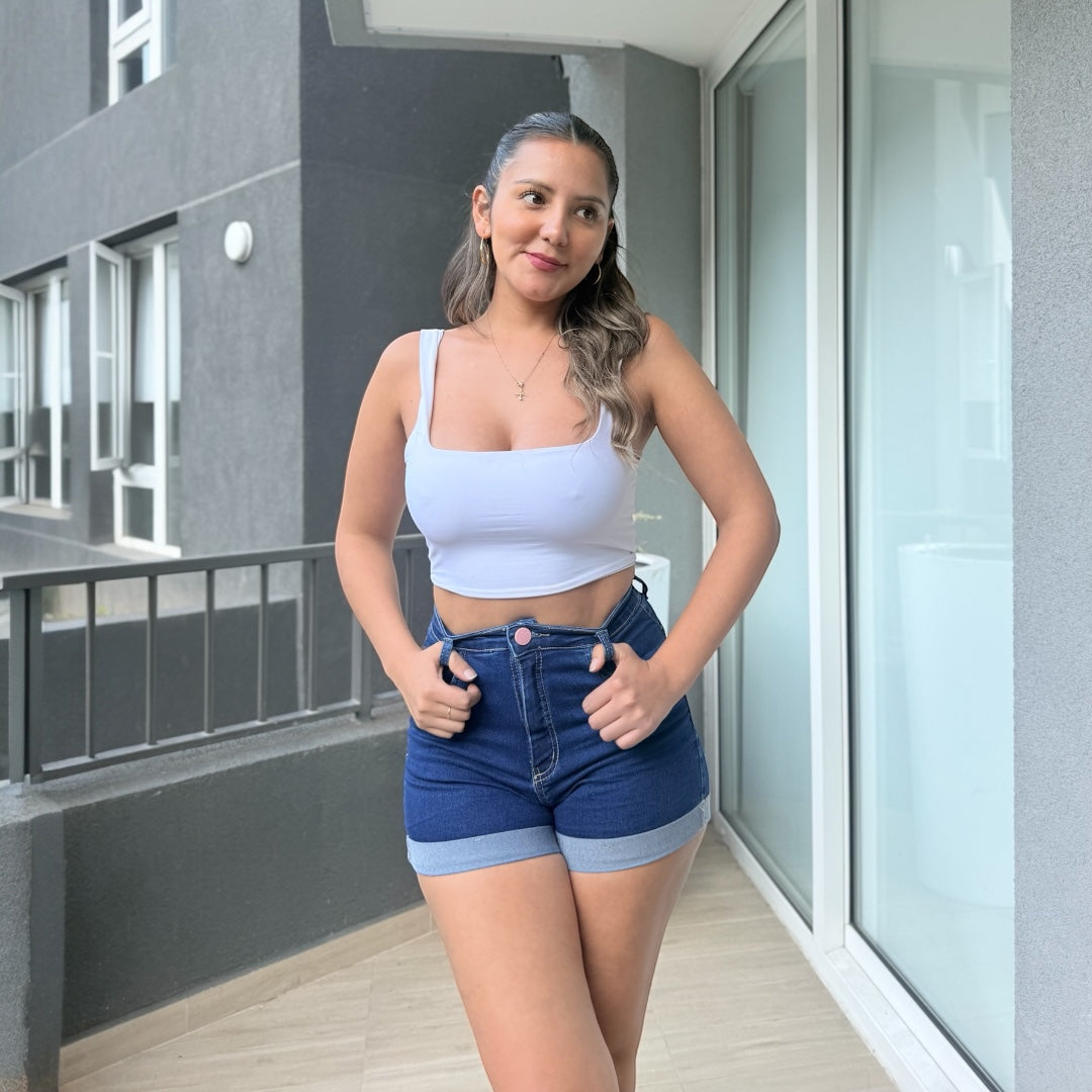 Shorts Caicó azul