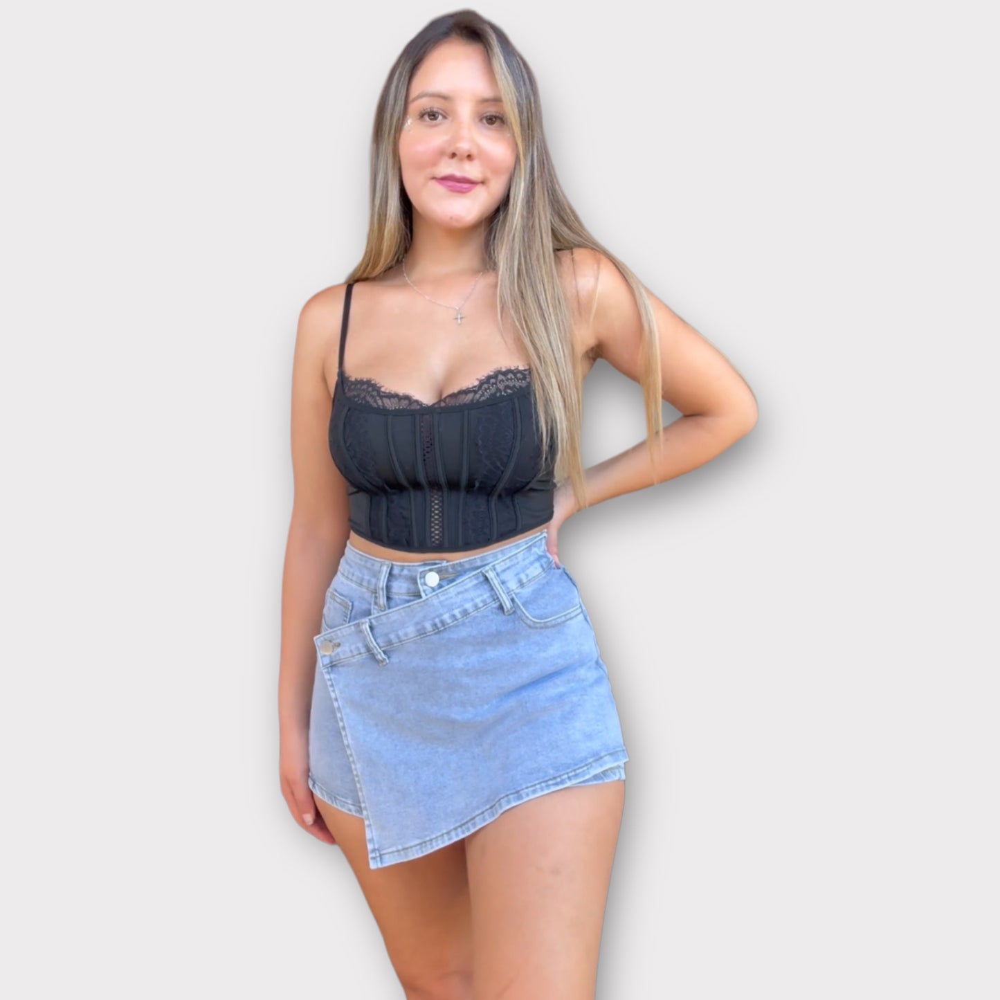 Falda shorts