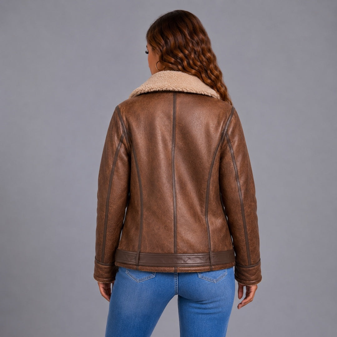 Chaqueta Aviadora Agamuzada Chiporro