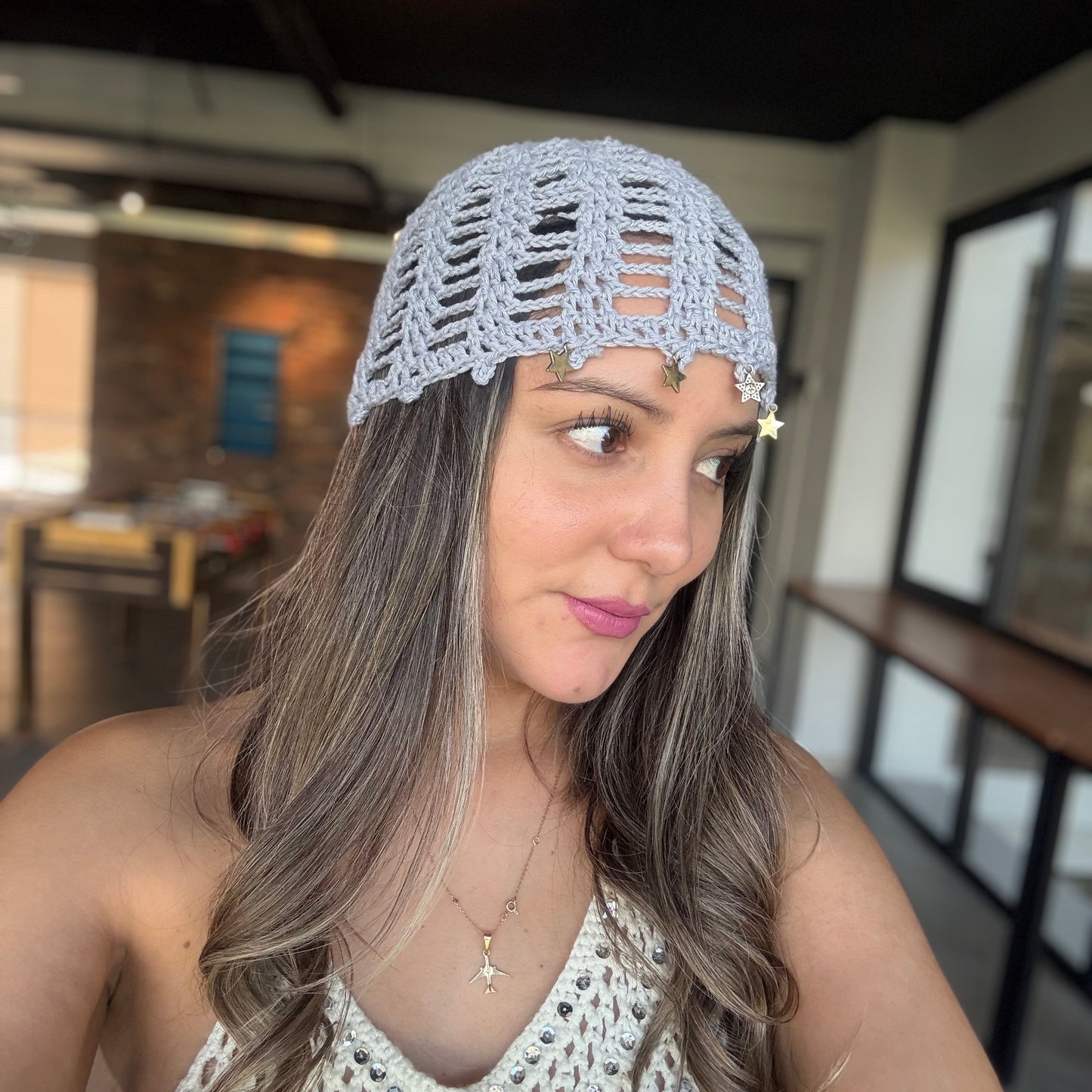 Casquette crochet