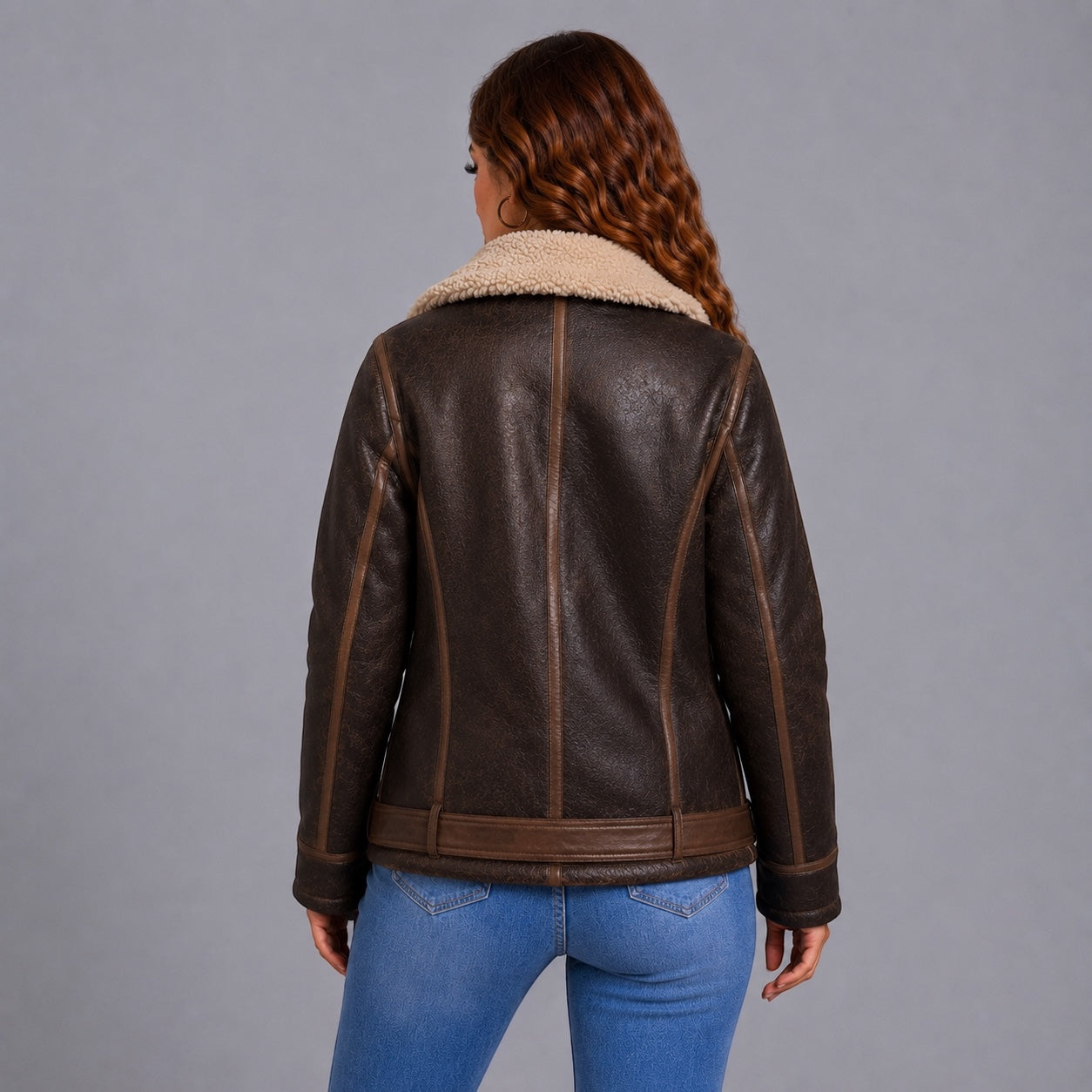 Chaqueta Aviadora Agamuzada Chiporro