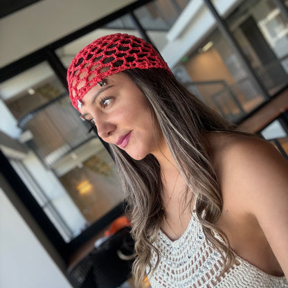 Casquette crochet