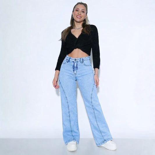 Boyfriend elasticado dobleV