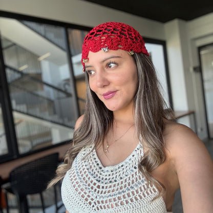 Casquette crochet