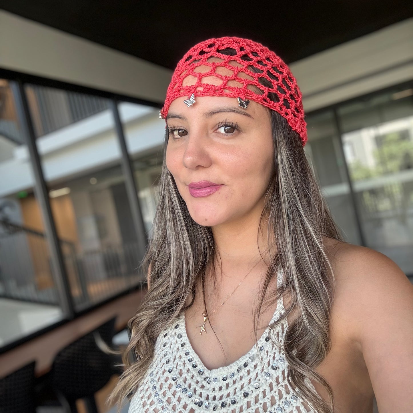 Casquette crochet