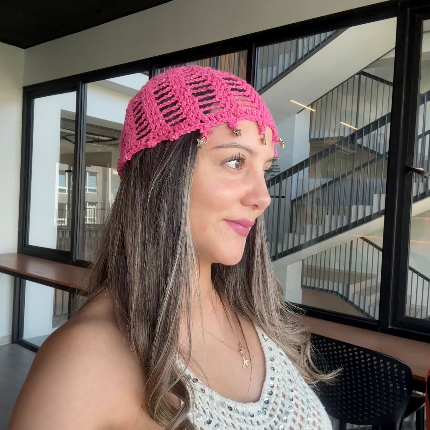 Casquette crochet