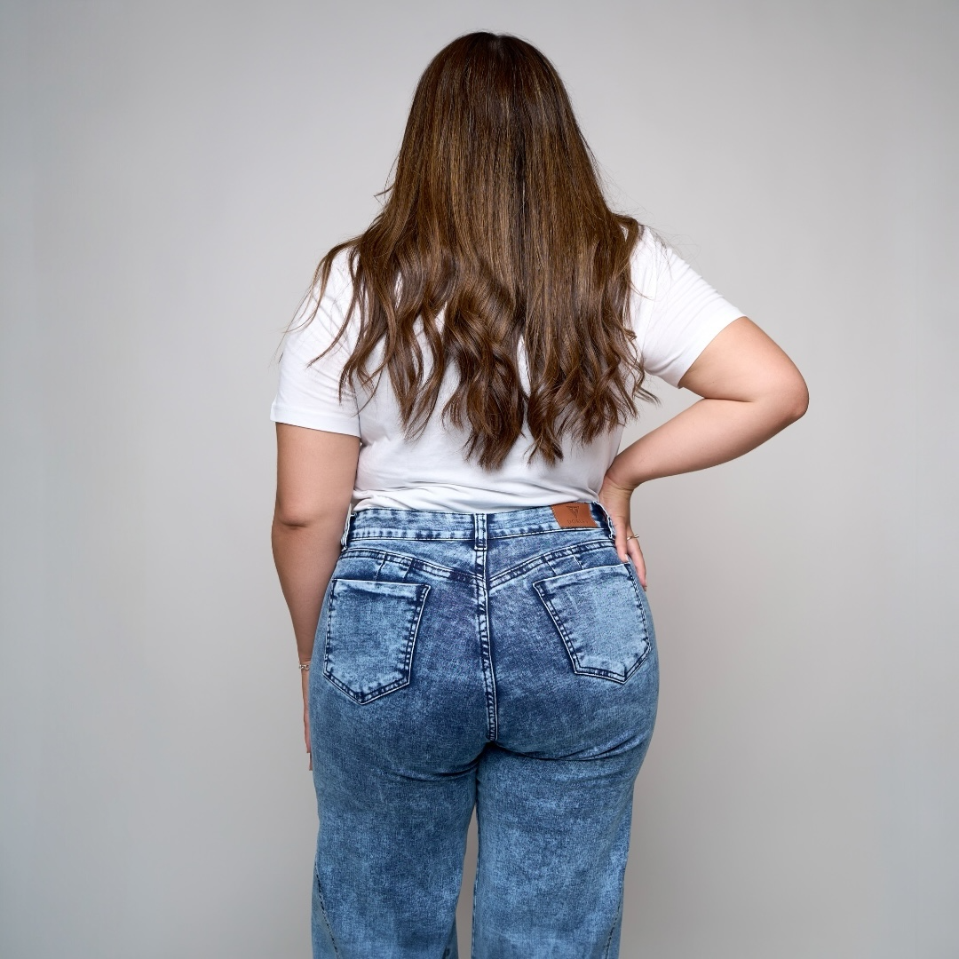 Boyfriend elasticado dobleV