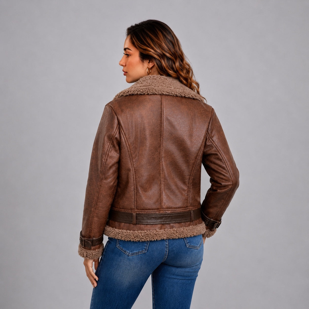 Chaqueta Aviadora Agamuzada Chiporro