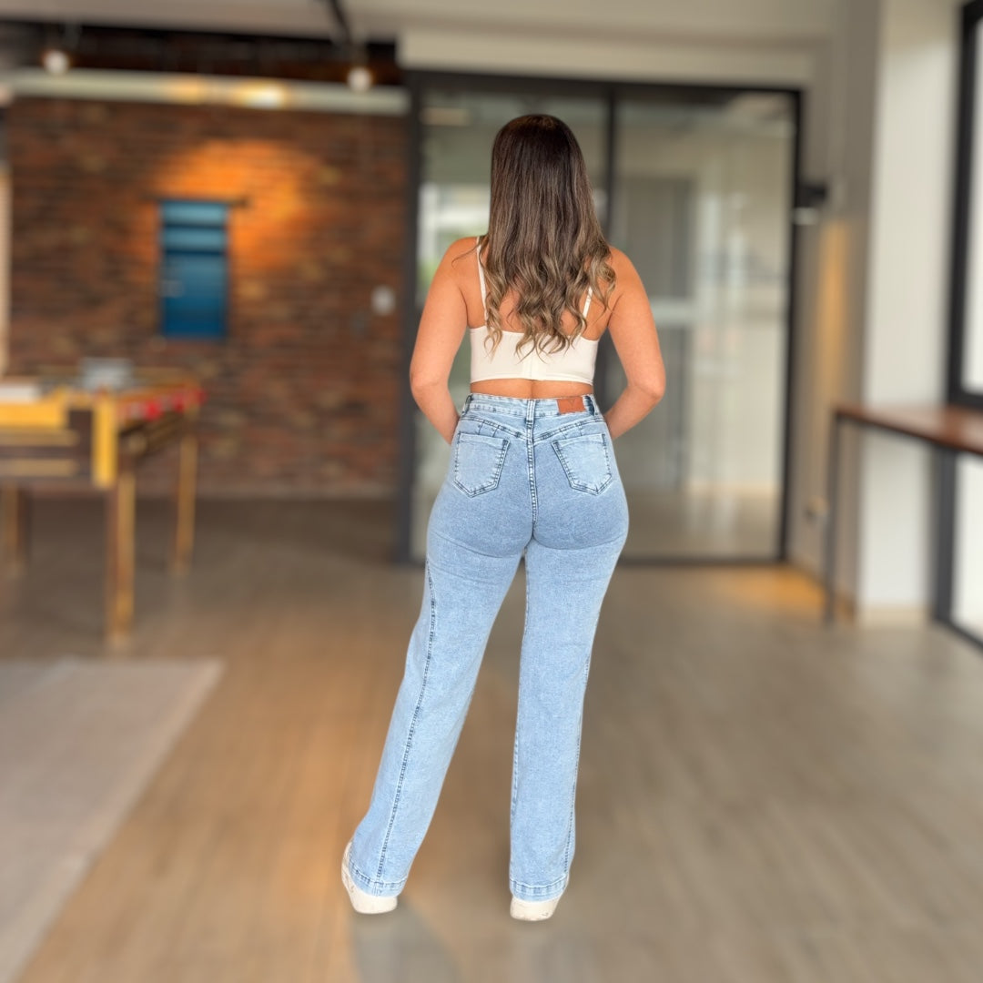 Boyfriend elasticado dobleV