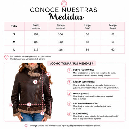 Chaqueta Aviadora Agamuzada Chiporro