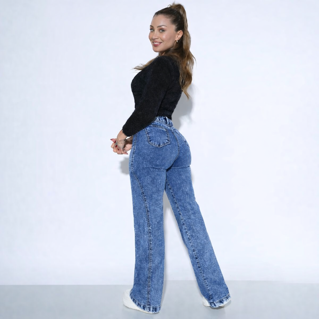 Boyfriend elasticado dobleV