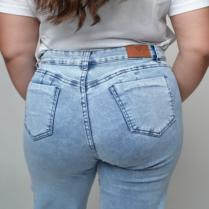 Boyfriend elasticado dobleV