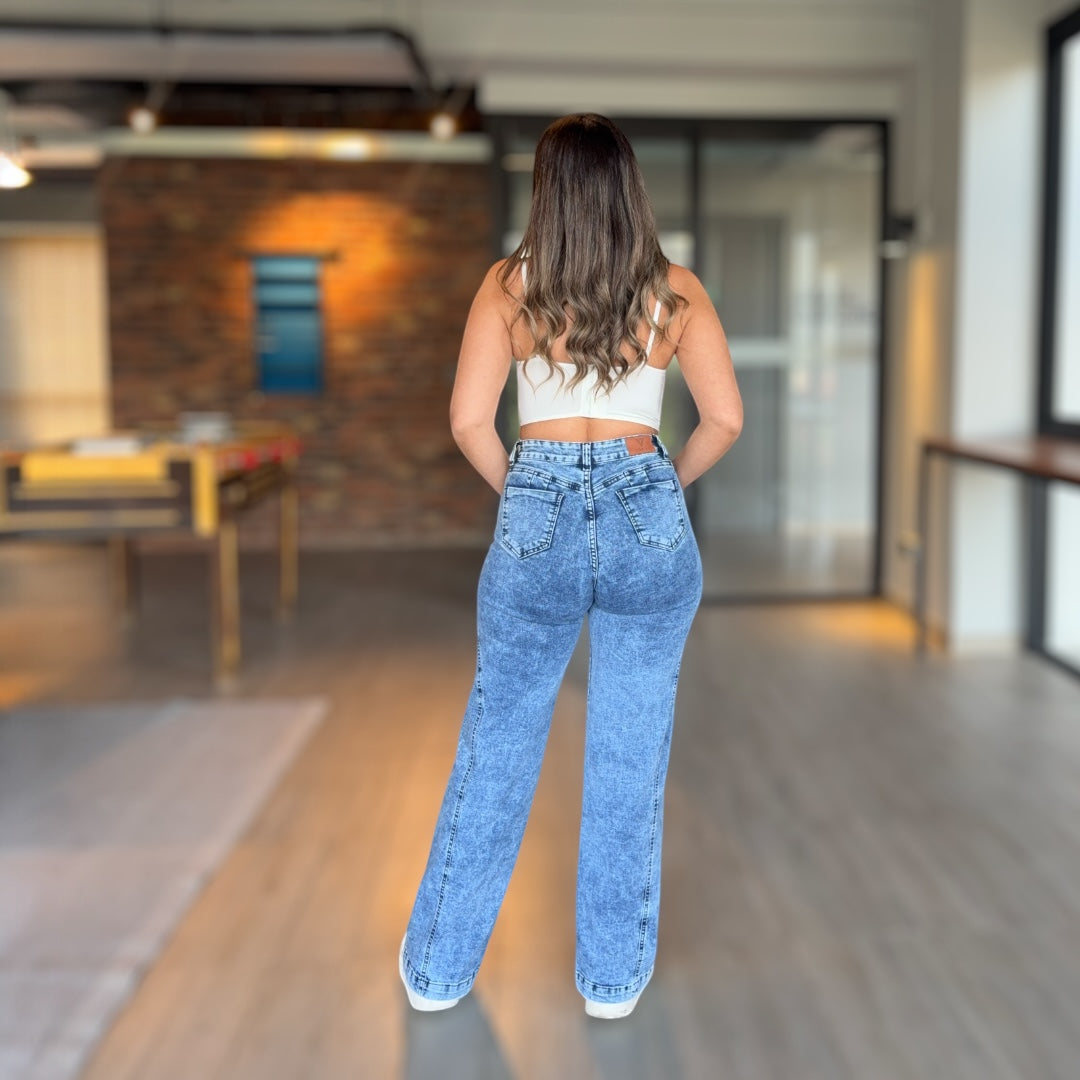 Boyfriend elasticado dobleV