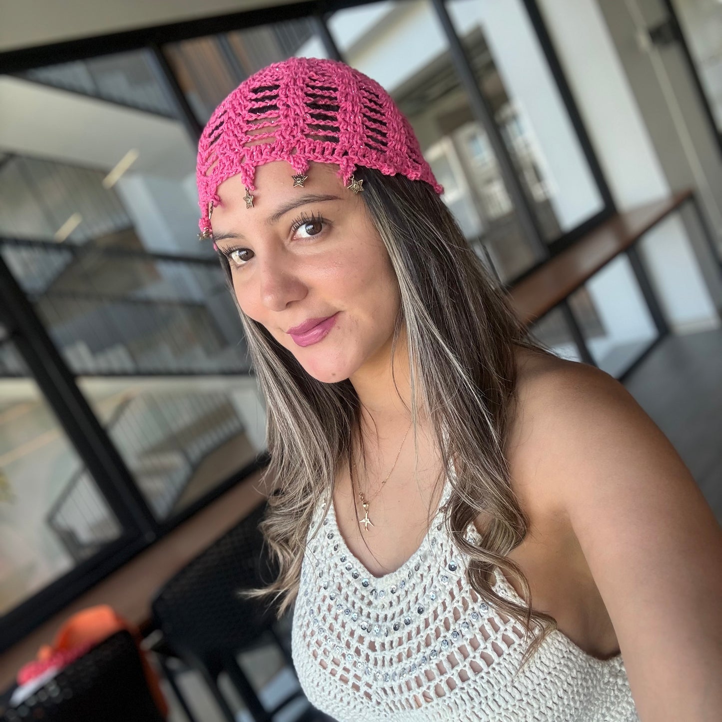 Casquette crochet