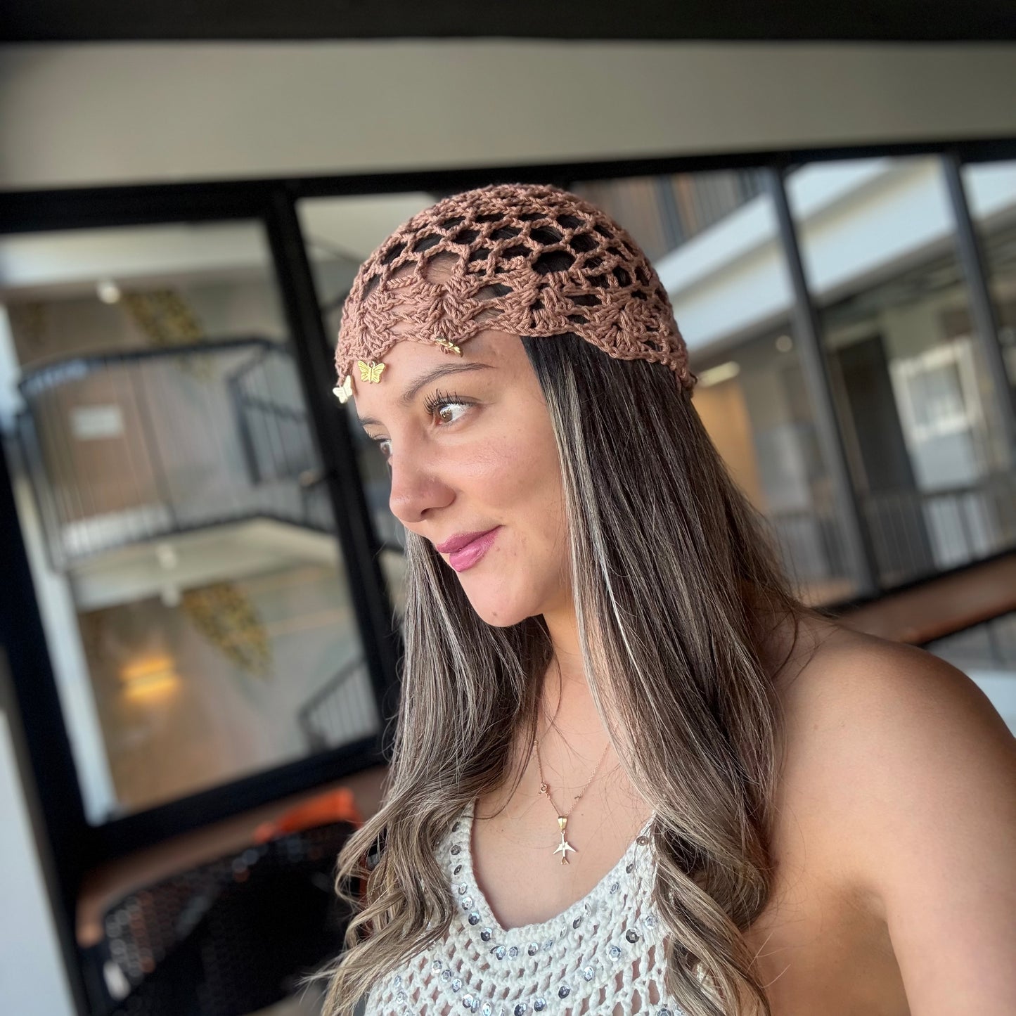 Casquette crochet