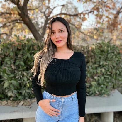 Sweater asimétrico