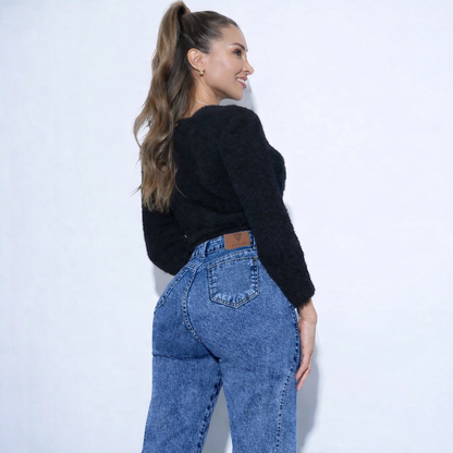 Boyfriend elasticado dobleV