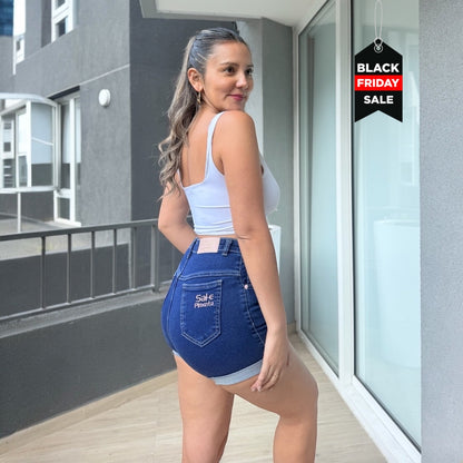 Shorts Caicó azul