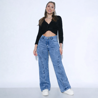 Boyfriend elasticado dobleV