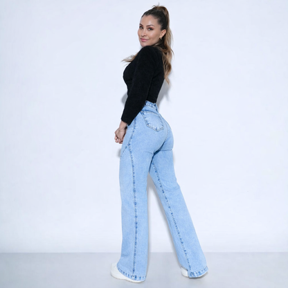 Boyfriend elasticado dobleV