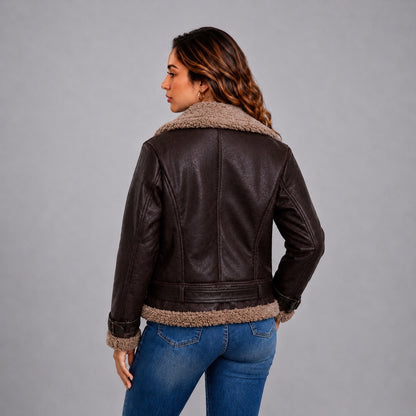Chaqueta Aviadora Agamuzada Chiporro