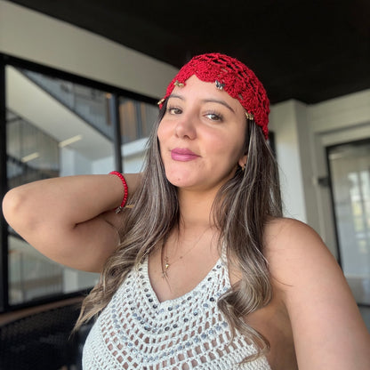 Casquette crochet