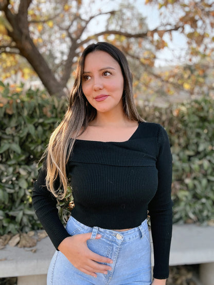 Sweater asimétrico