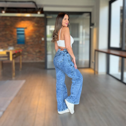 Boyfriend elasticado dobleV