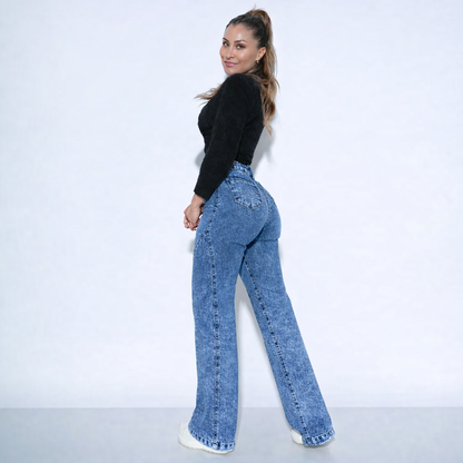 Boyfriend elasticado dobleV