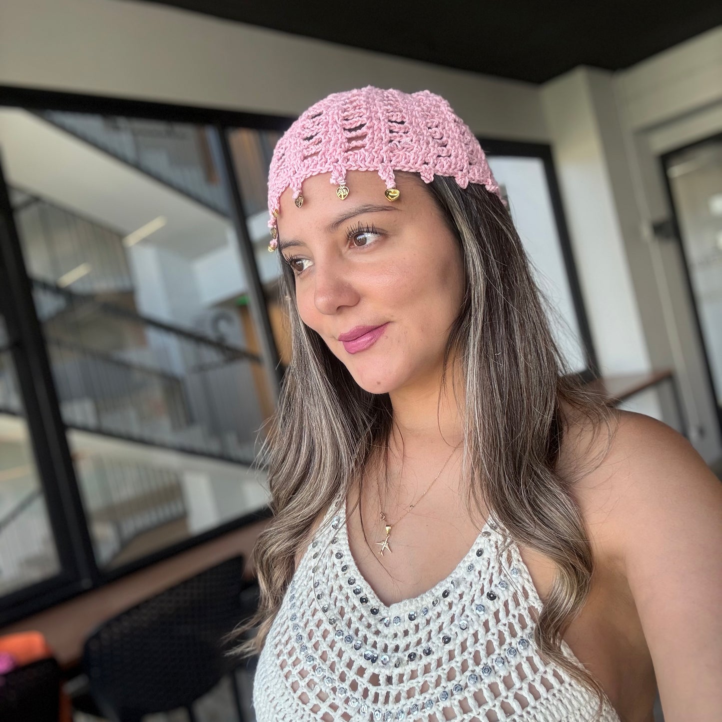 Casquette crochet