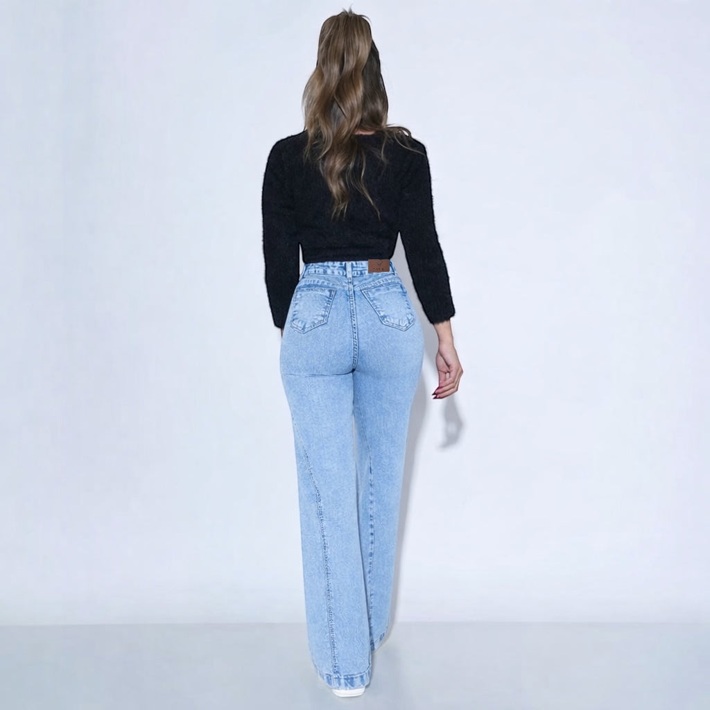 Boyfriend elasticado dobleV