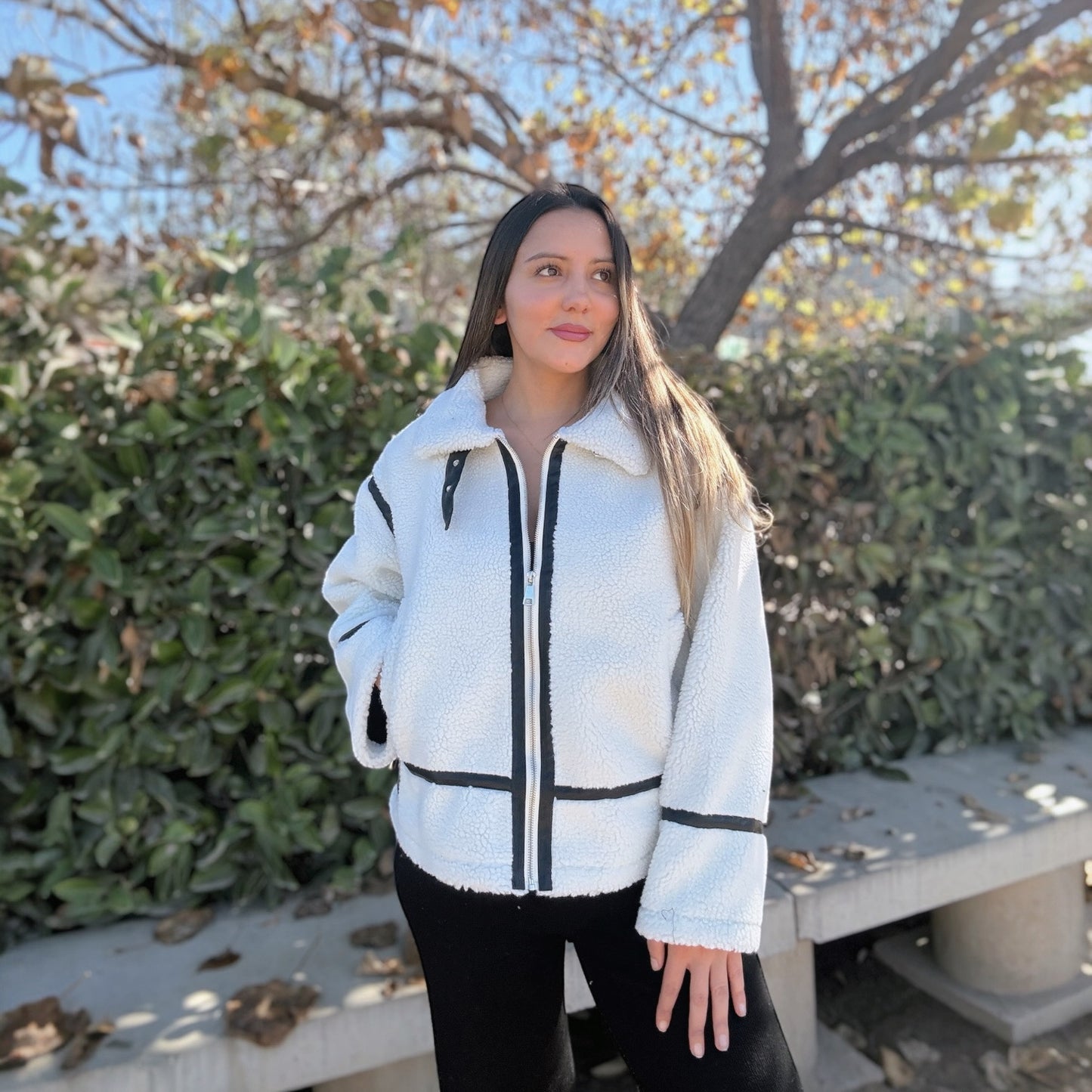 Chaqueta teddy chiporro