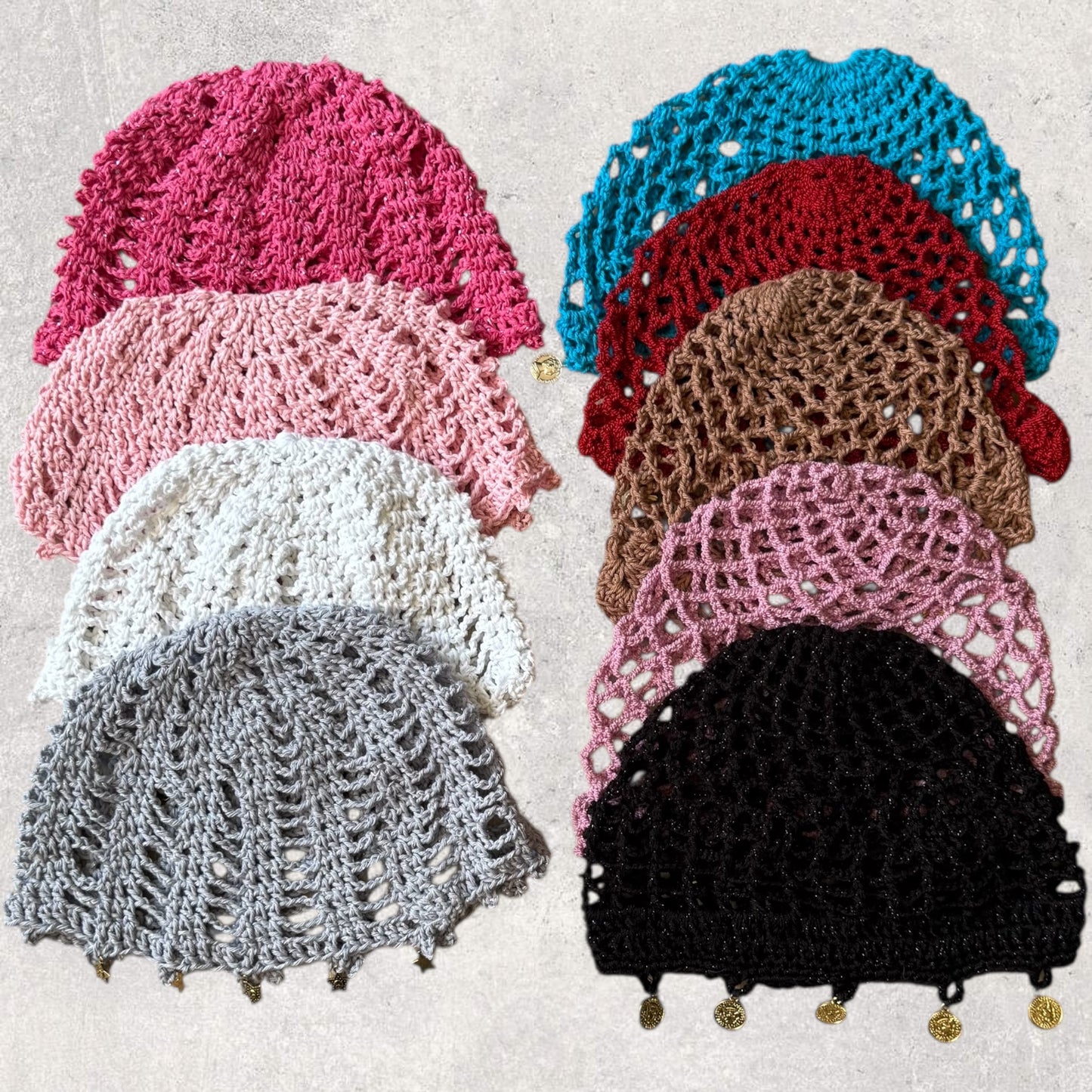 Casquette crochet