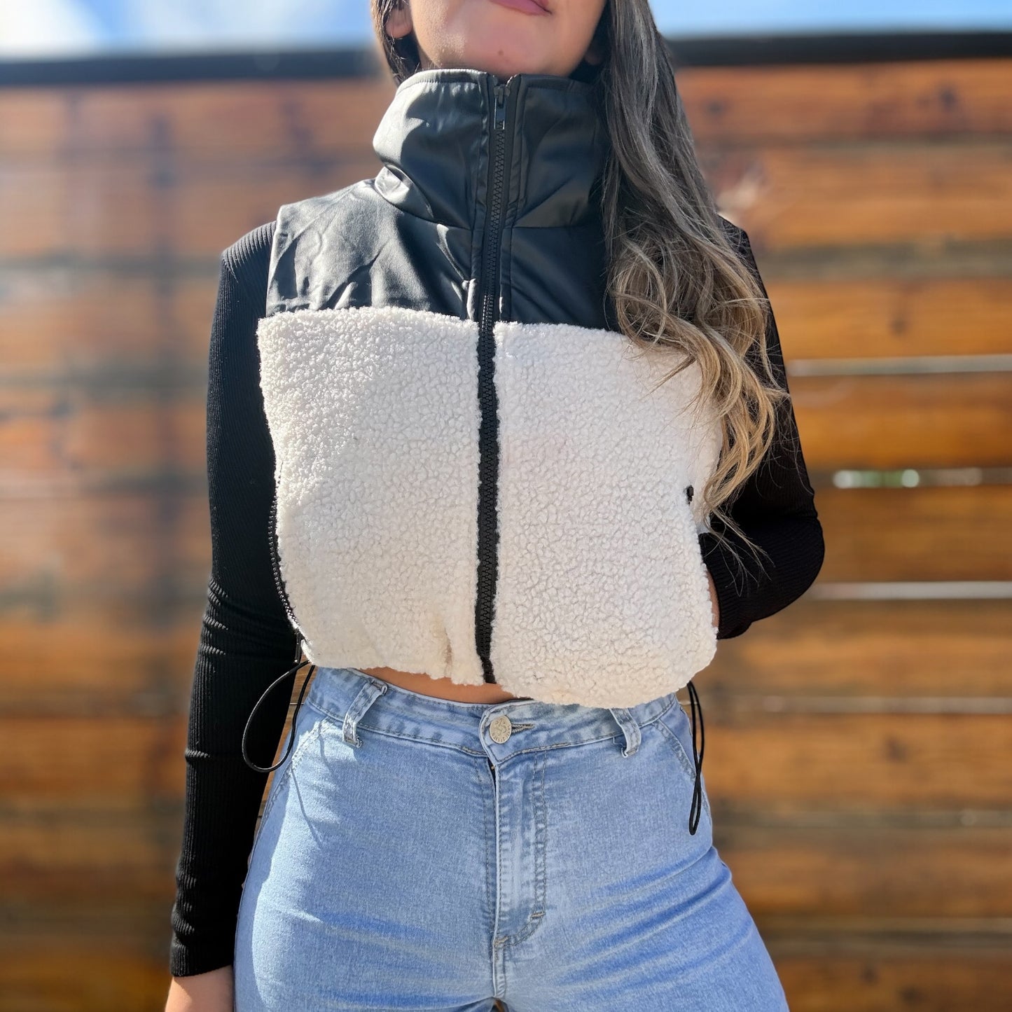 Parka sin mangas