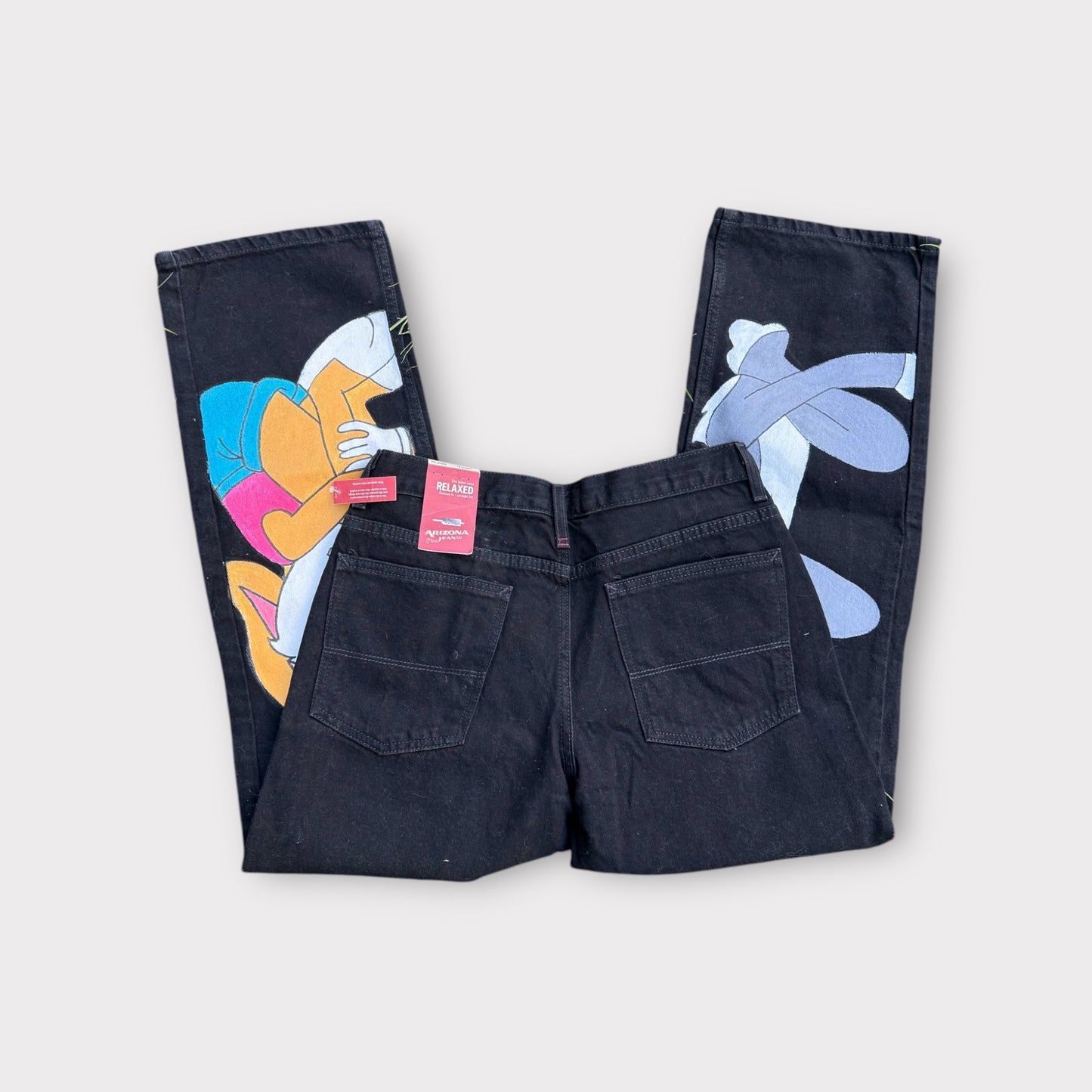 Jeans intervenidos lola bunny